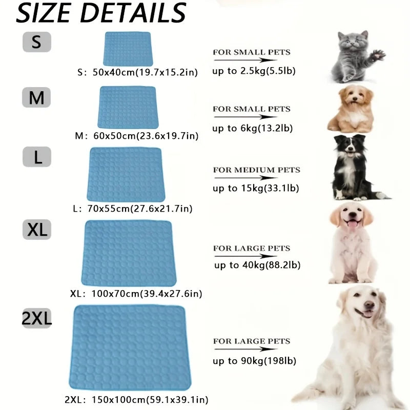Summer Cooling Mat for Dogs & Cats