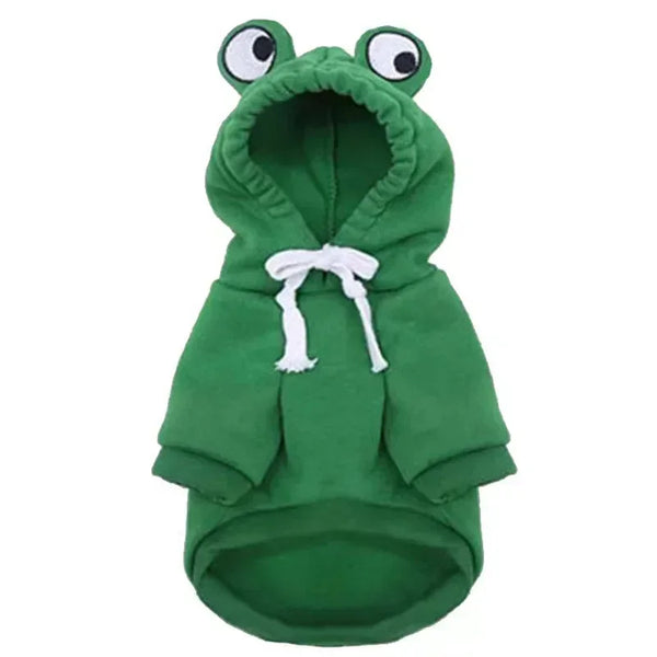 Dog Frog Costume Hoodie