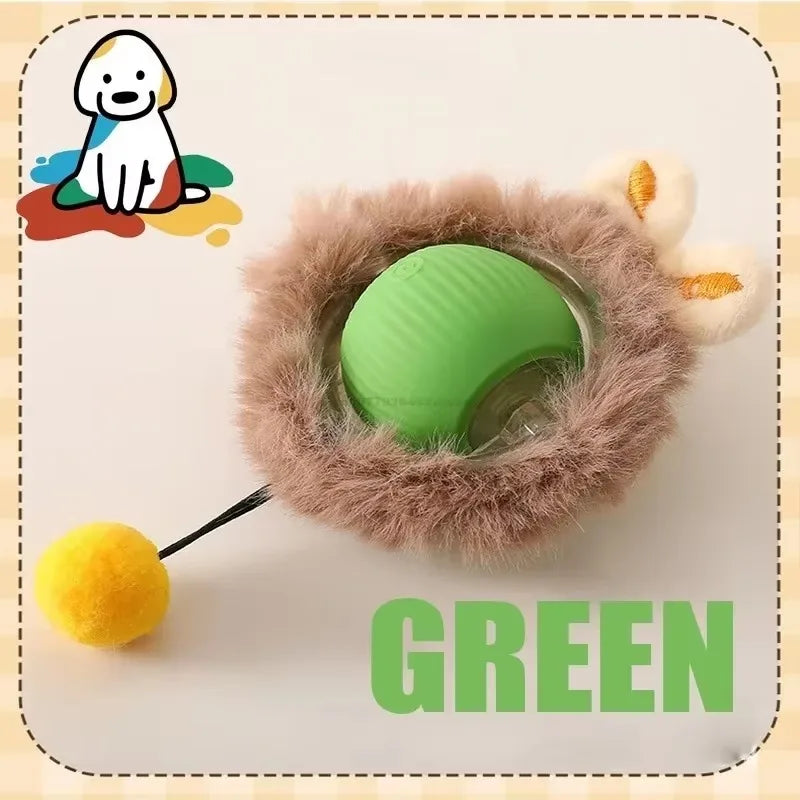 Self-Moving Electric Cat Training Ball