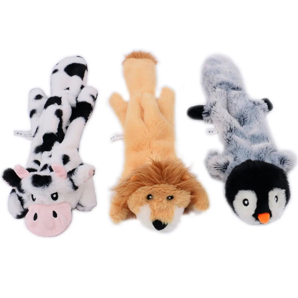 Stuffingless Squeaky Dog Chew Toy