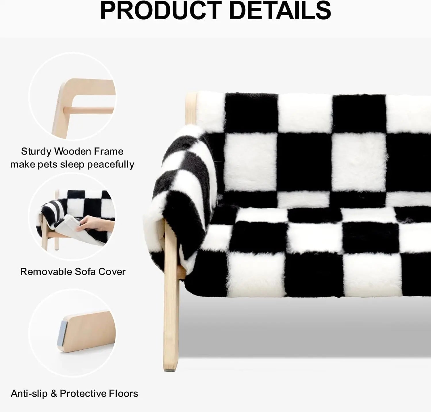 Mewoofun Cat Couch Bed