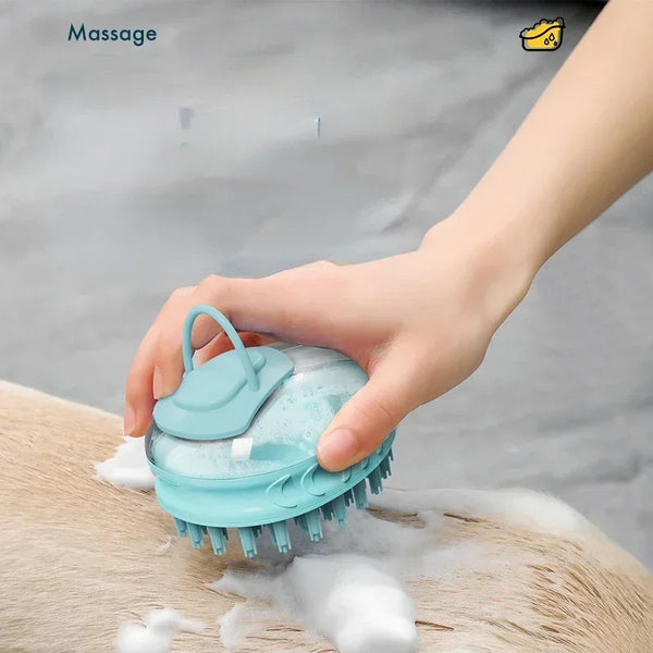 Dog Washing Massage Silicone Brush