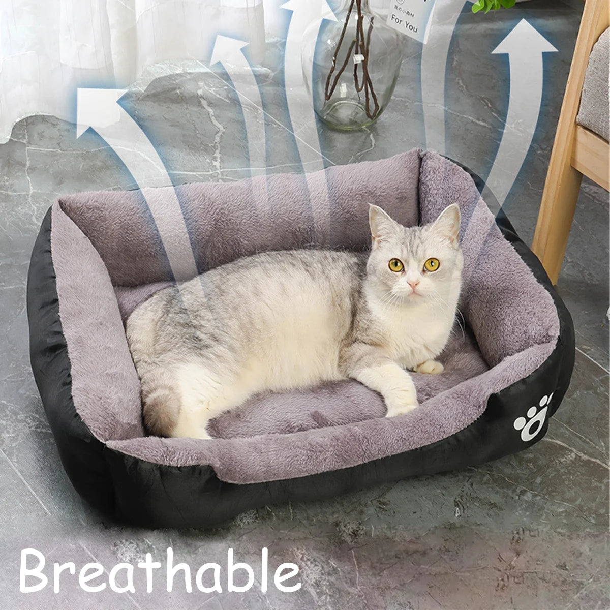 Colorful Waterproof Winter Pet House Bed