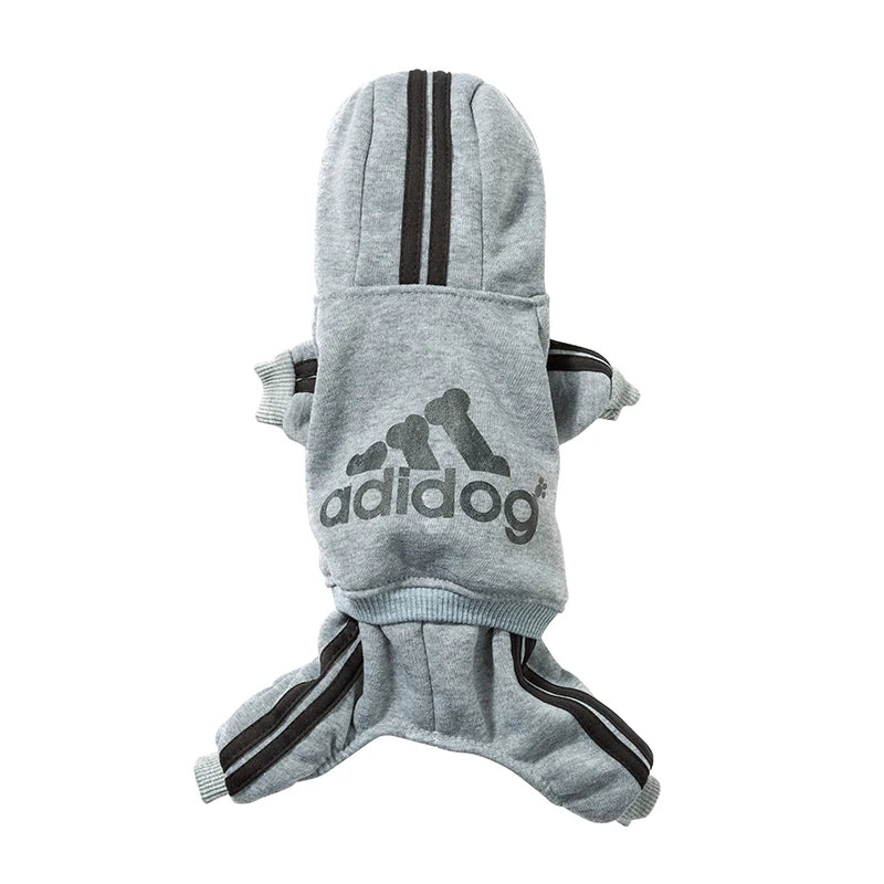 Adidog Dog Hoodie & Jumpsuit