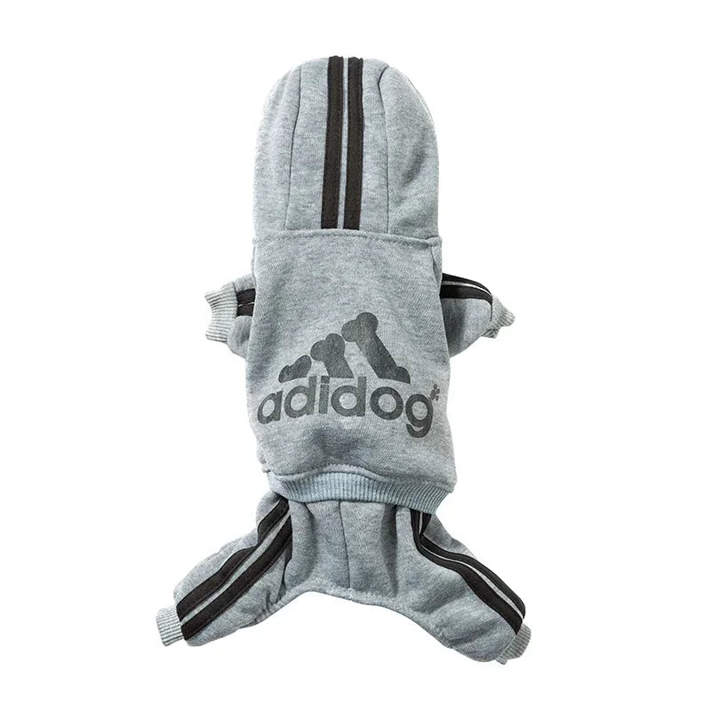 Adidog Dog Hoodie & Jumpsuit