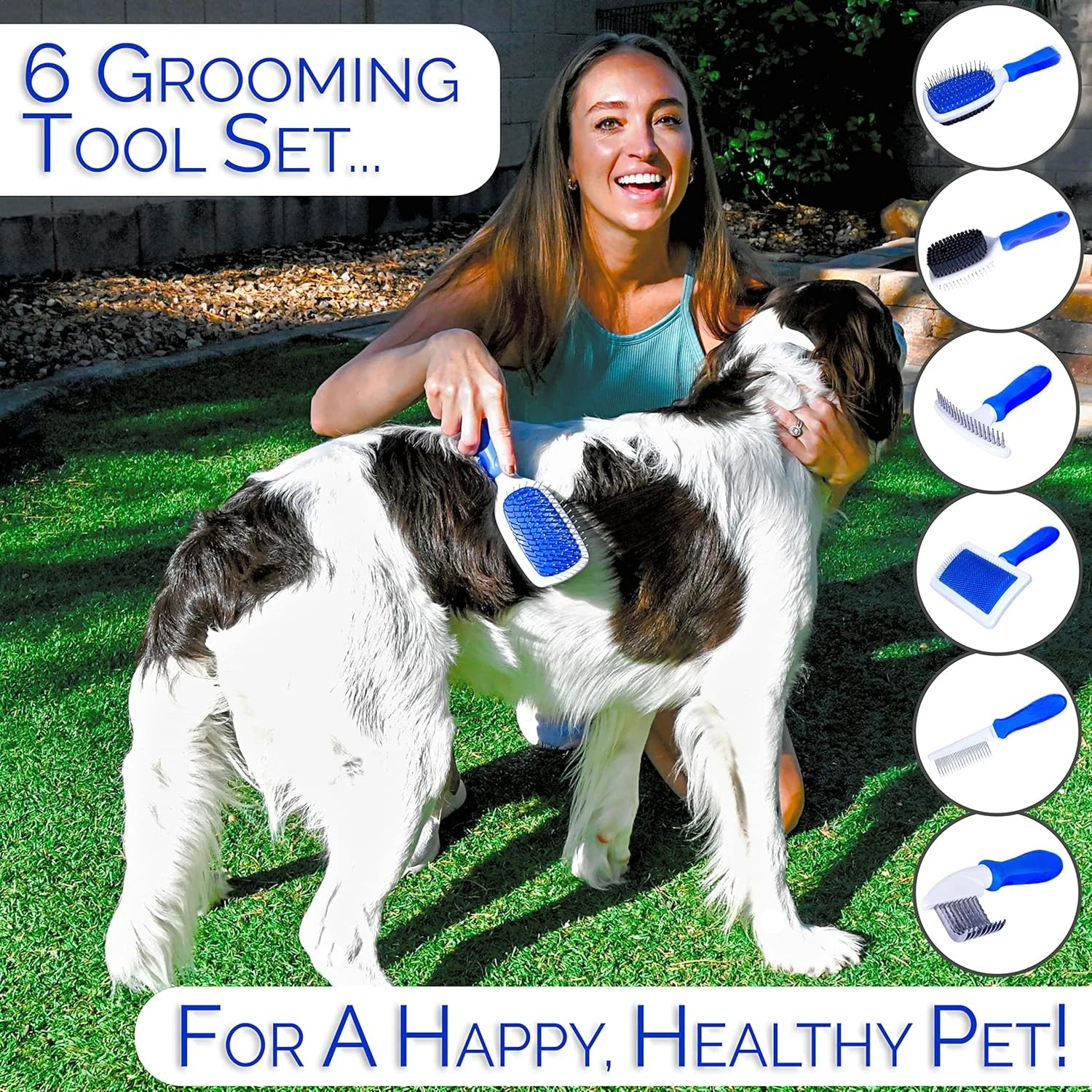 Premium Dog Brush Set