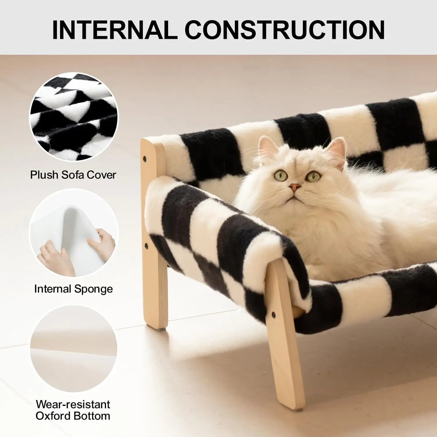 Mewoofun Cat Couch Bed