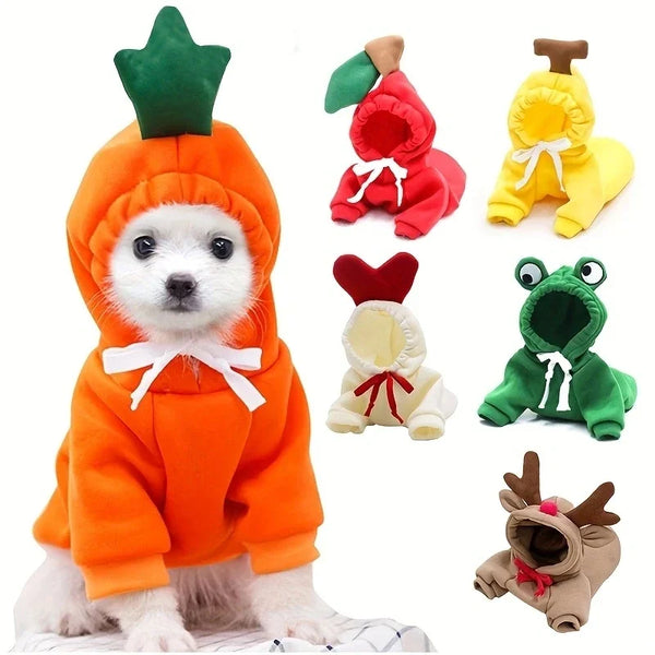Cute Fruit Dog Hoodie