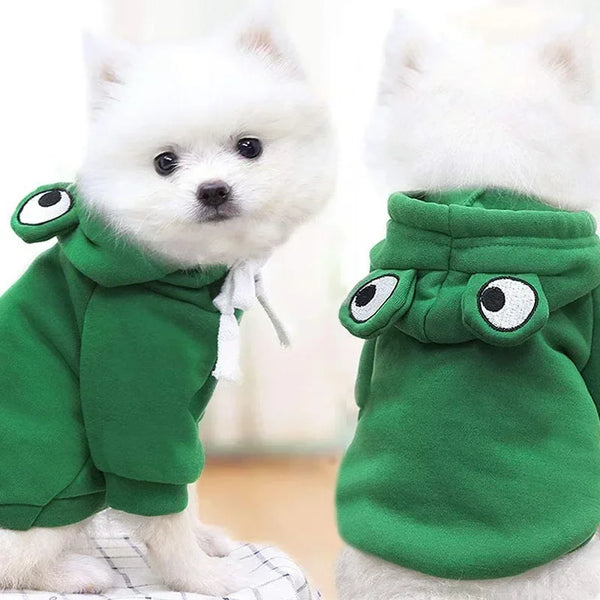 Dog Frog Costume Hoodie