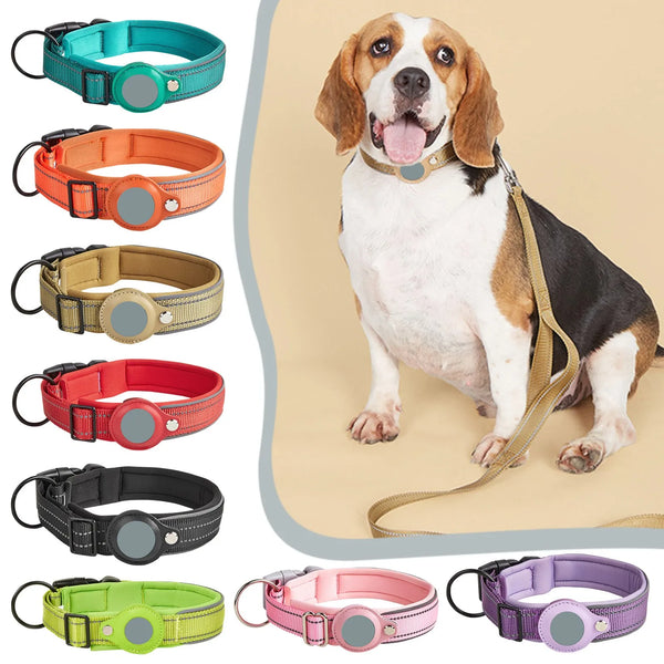 Reflective GPS Dog Collar