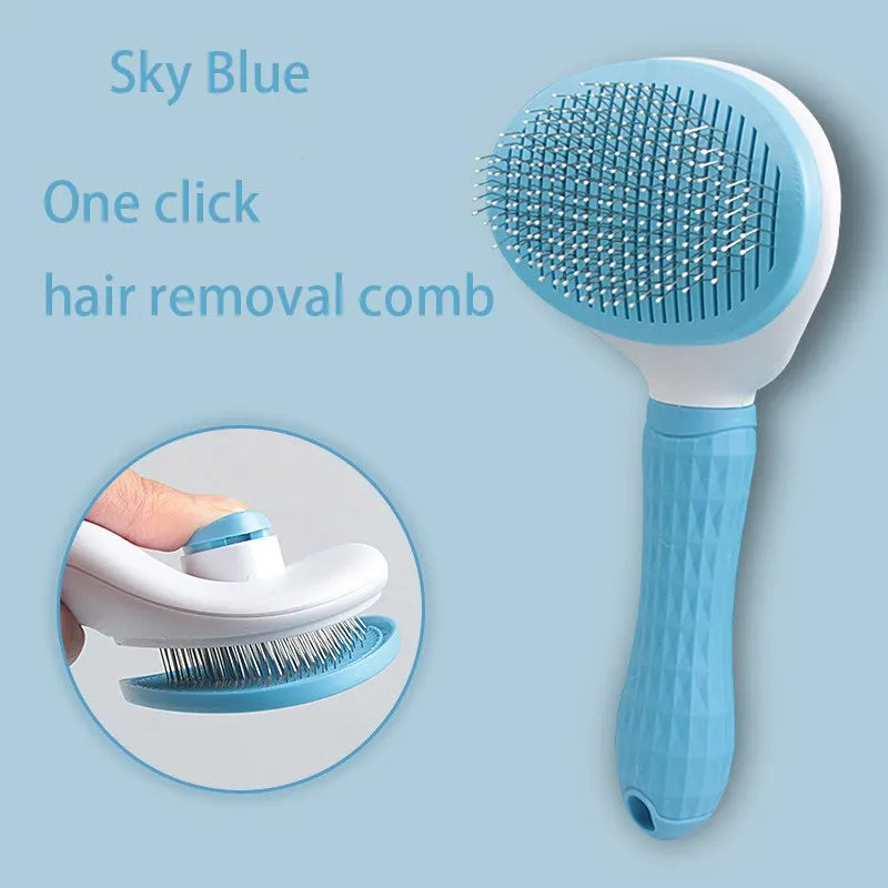 Pet Hair Brush for Dogs & Cats