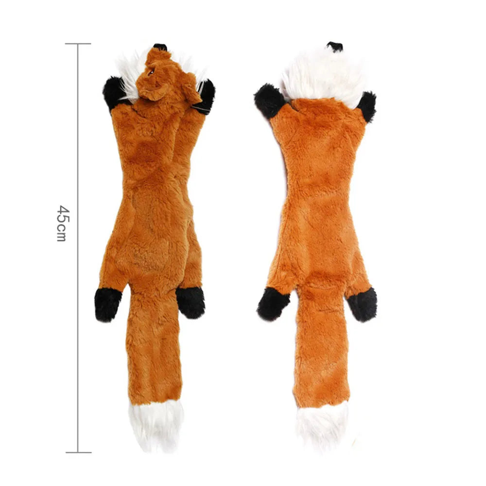 Stuffingless Squeaky Dog Chew Toy