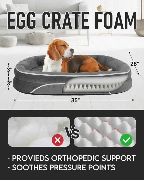 Orthopedic Dog Bed for Large Pets