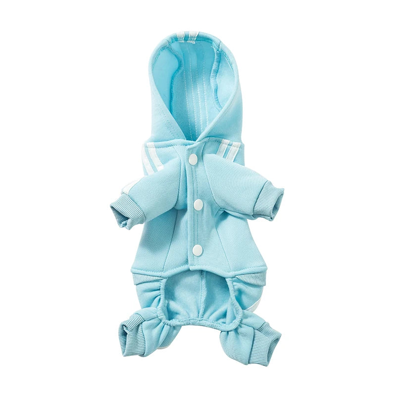 Adidog Dog Hoodie & Jumpsuit