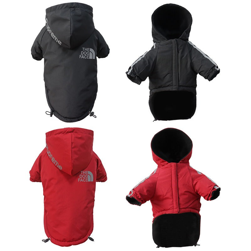Waterproof Reflective Dog Jacket for Winter