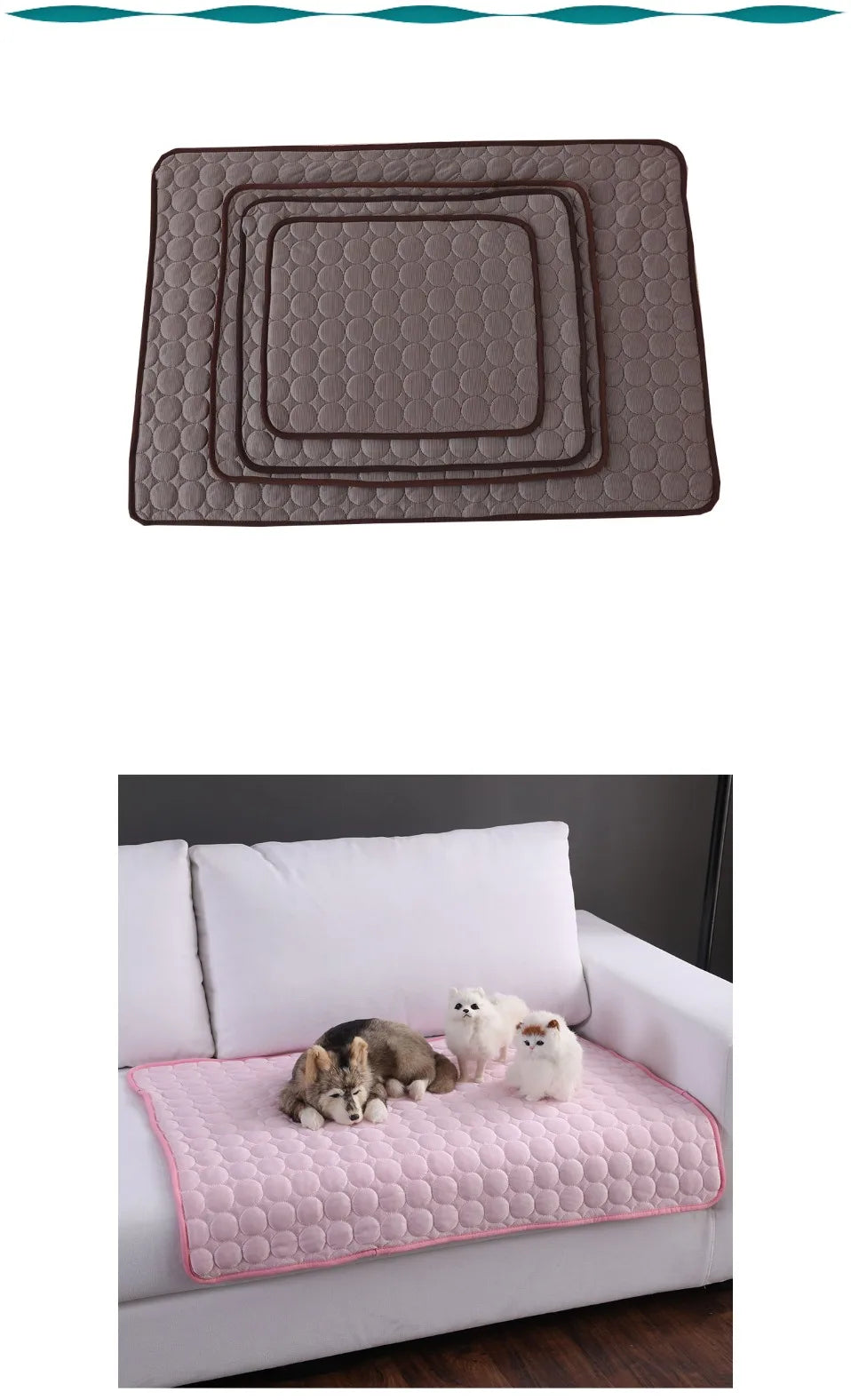 Summer Cooling Mat for Dogs & Cats