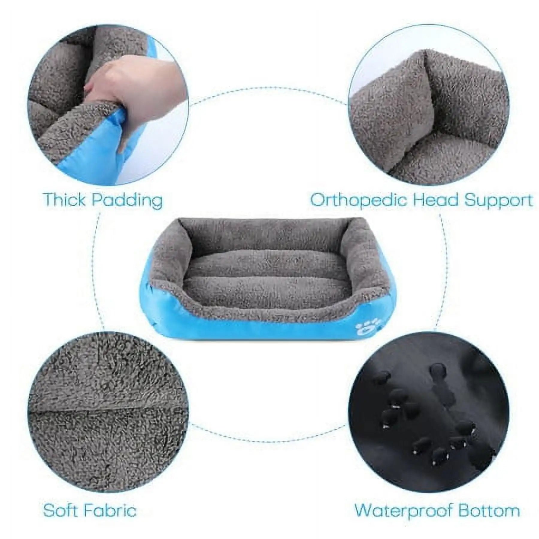 Colorful Waterproof Winter Pet House Bed