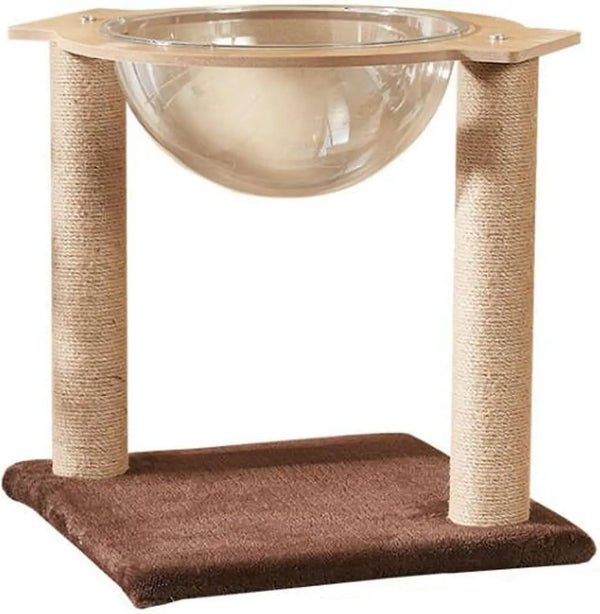 Cat Hammock Bed with Sisal Scratching Post