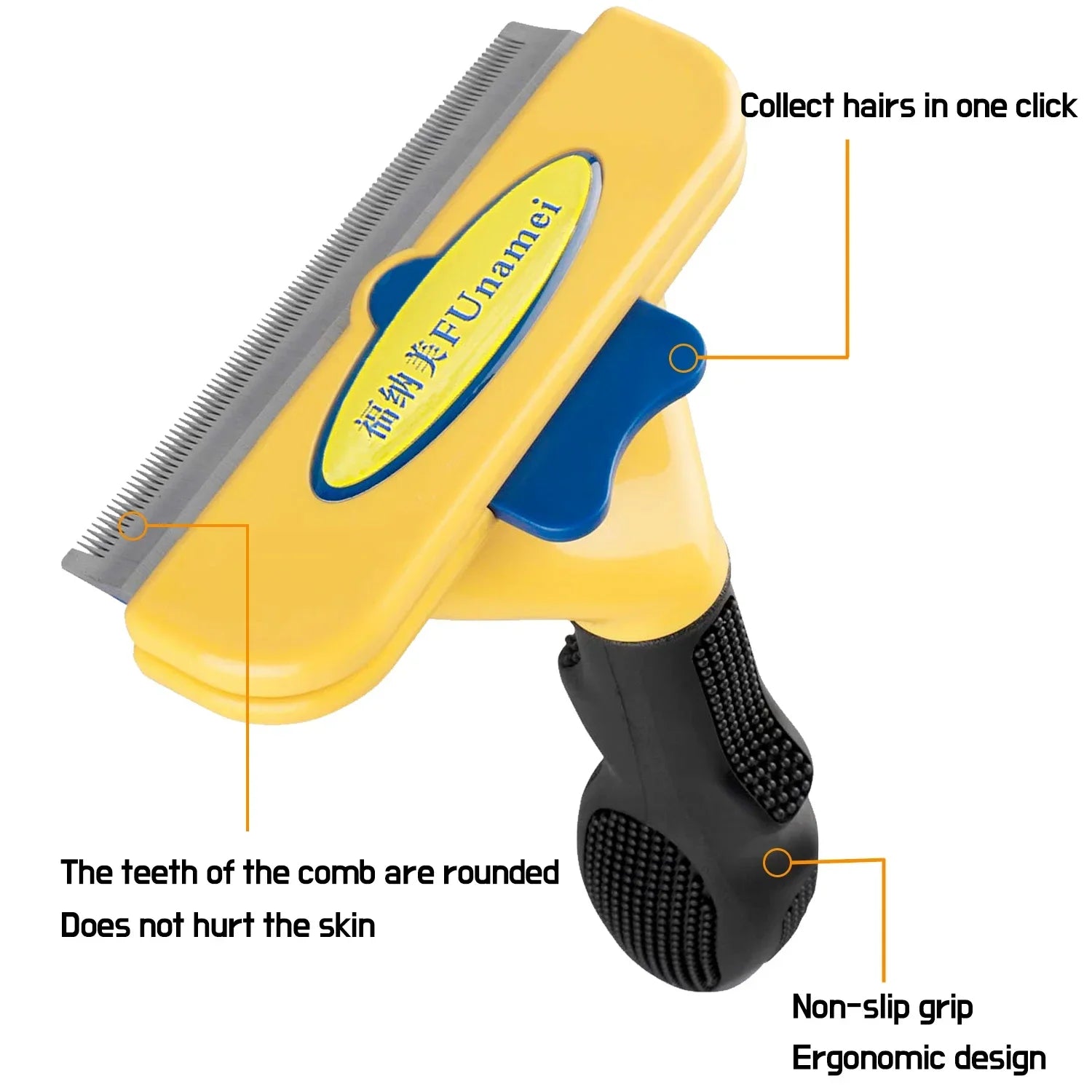 Pet Grooming Comb for Dogs and Cats