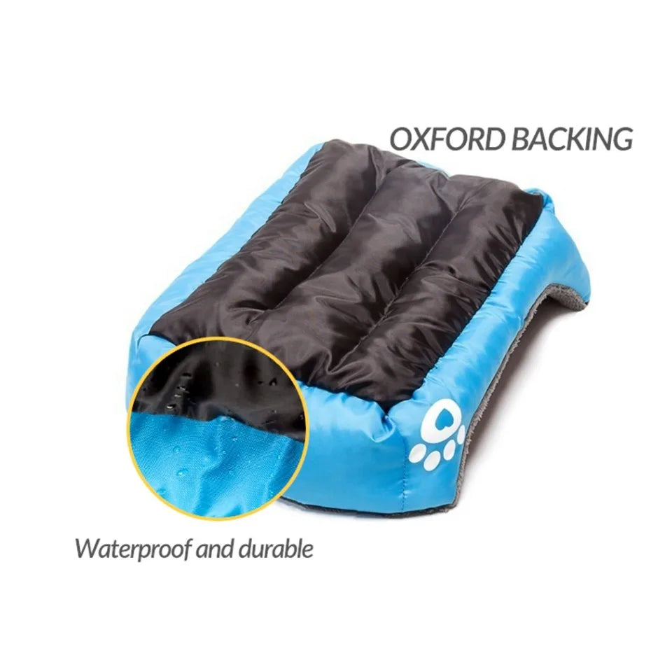 Large Washable Pet Bed & Cushion