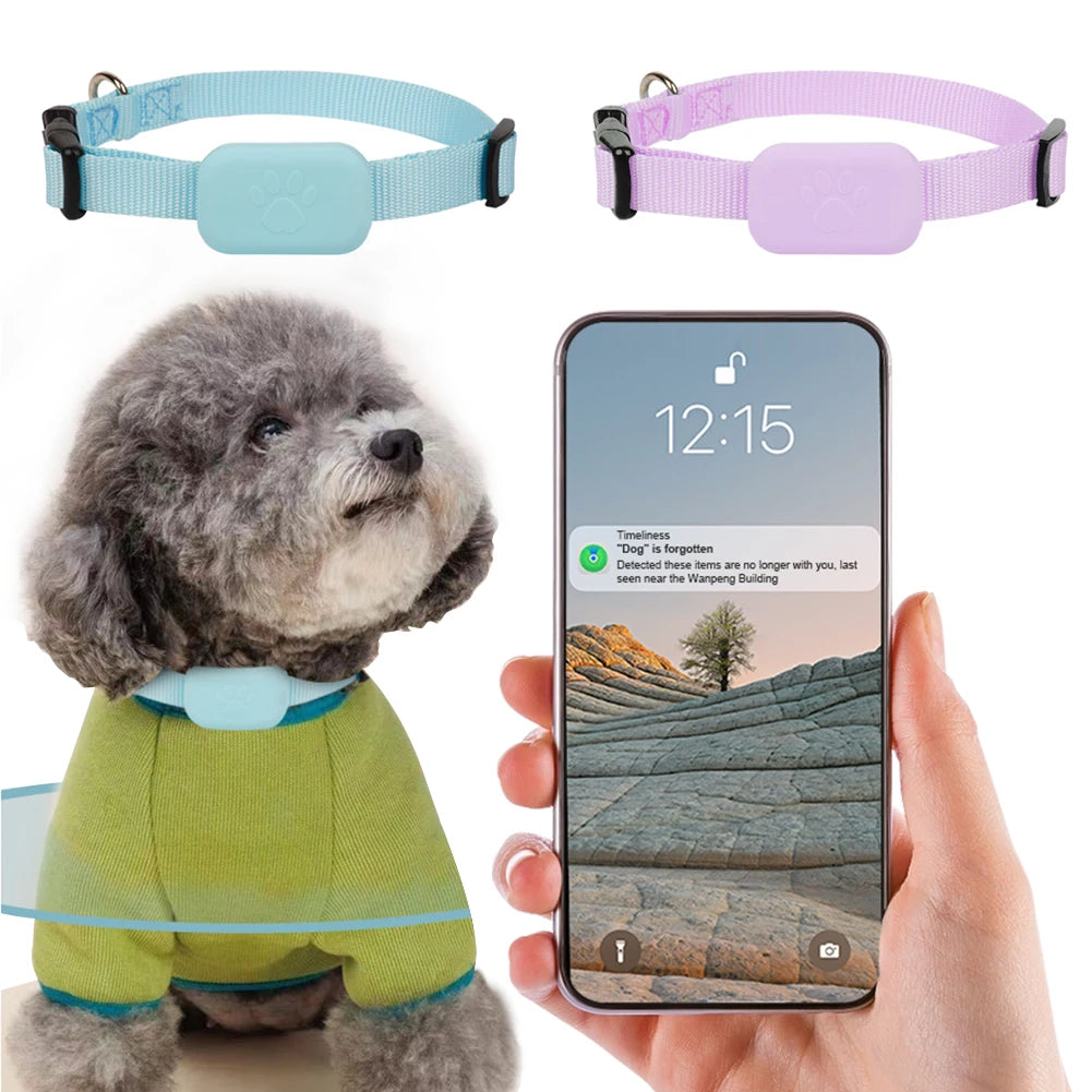 iOS Mini GPS Tracker Dog Collar