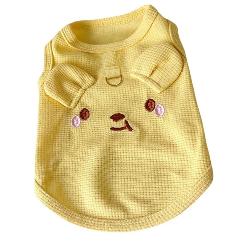 Summer Breathable Dog Vest for Small Pets