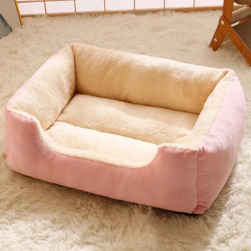 Cozy Cat & Small Dog Bed Basket