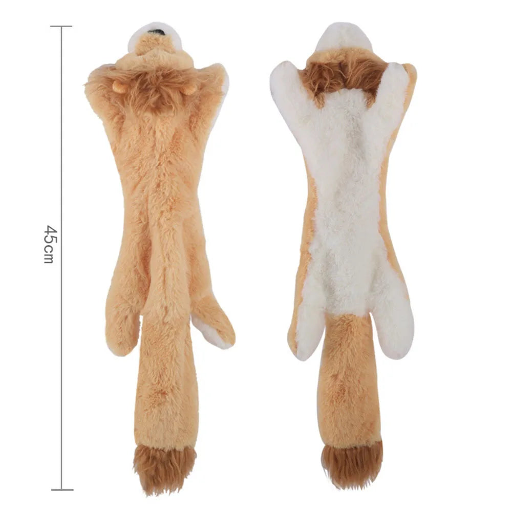 Stuffingless Squeaky Dog Chew Toy