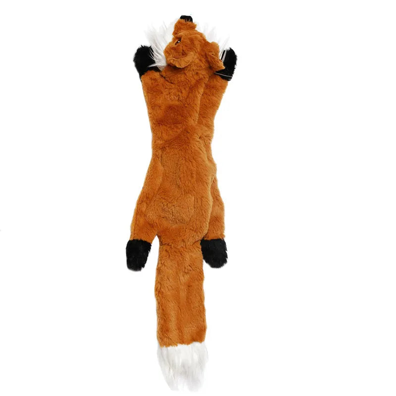 Plush Dinosaur Chew Toy for Dogs & Cats