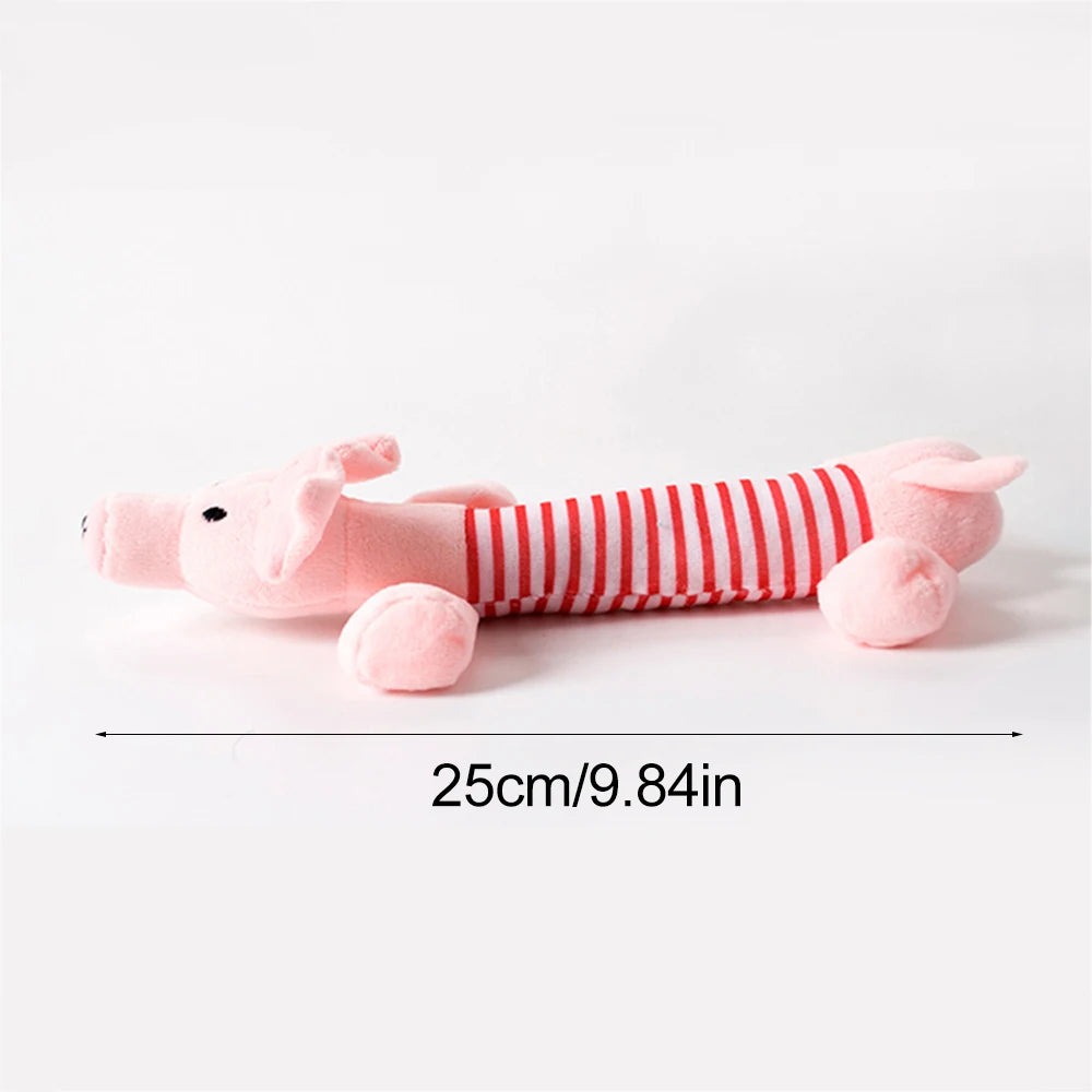 Stuffingless Squeaky Dog Chew Toy