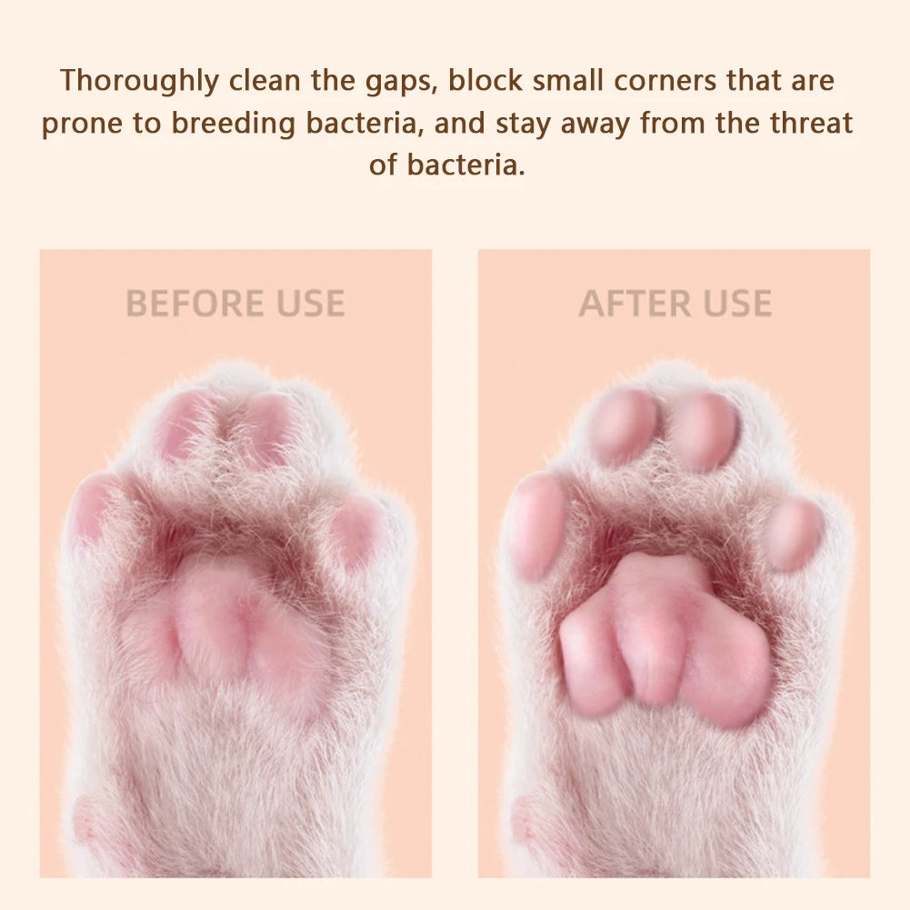 Rechargeable Portable Pet Paw Trimmer with LED Light