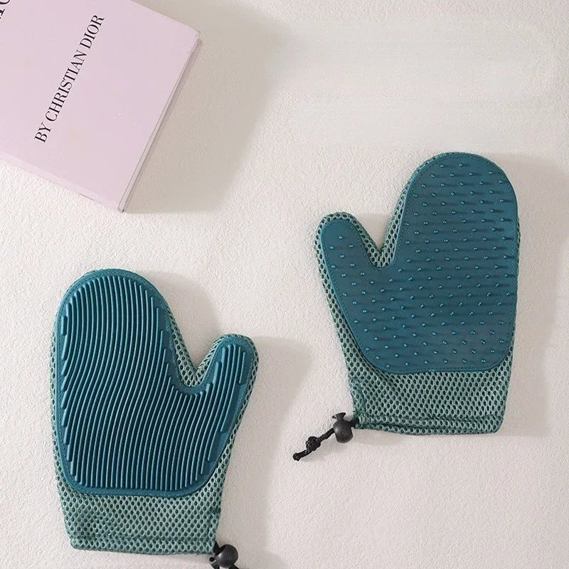 Pet Grooming Glove – Cat Hair Deshedding Brush