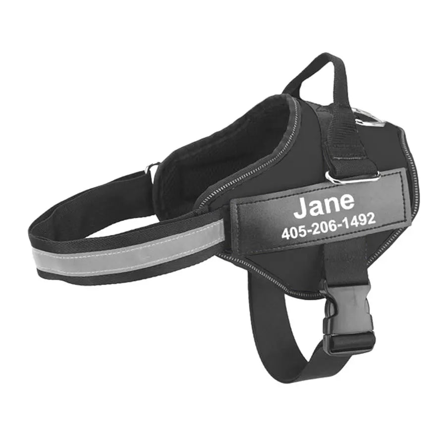 No-Pull Reflective Dog Harness