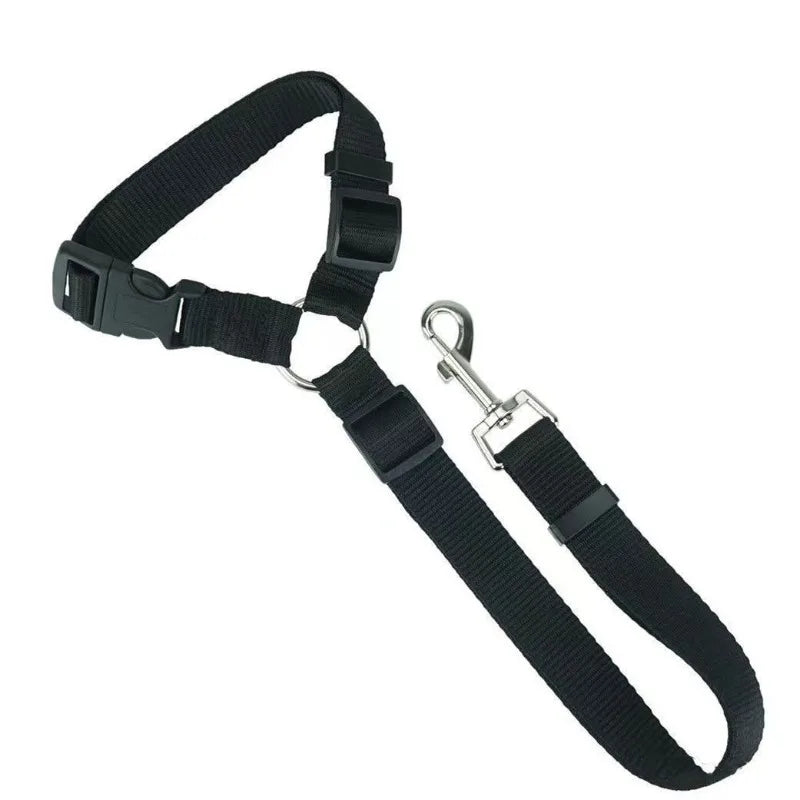 Two-in-One Pet Car Seat Belt & Leash