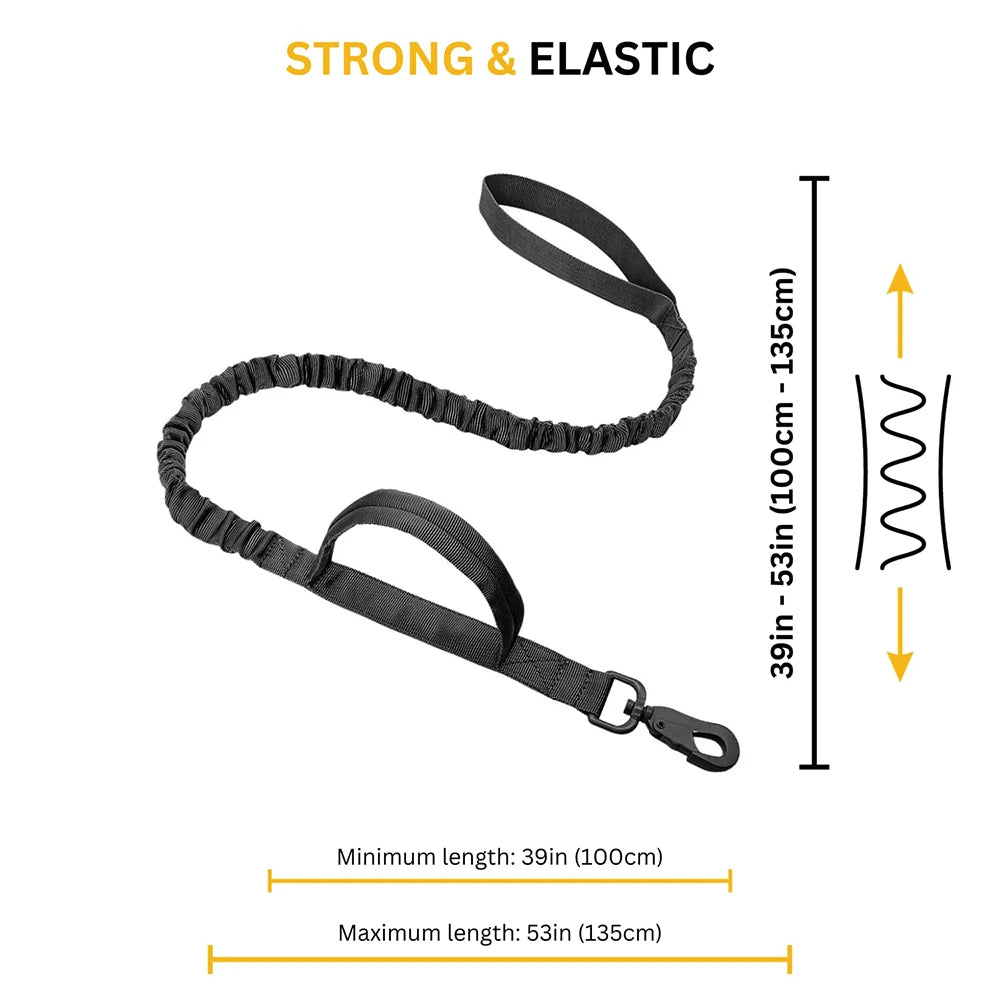 Tactical Dog Harness & Leash Set for Large Dogs