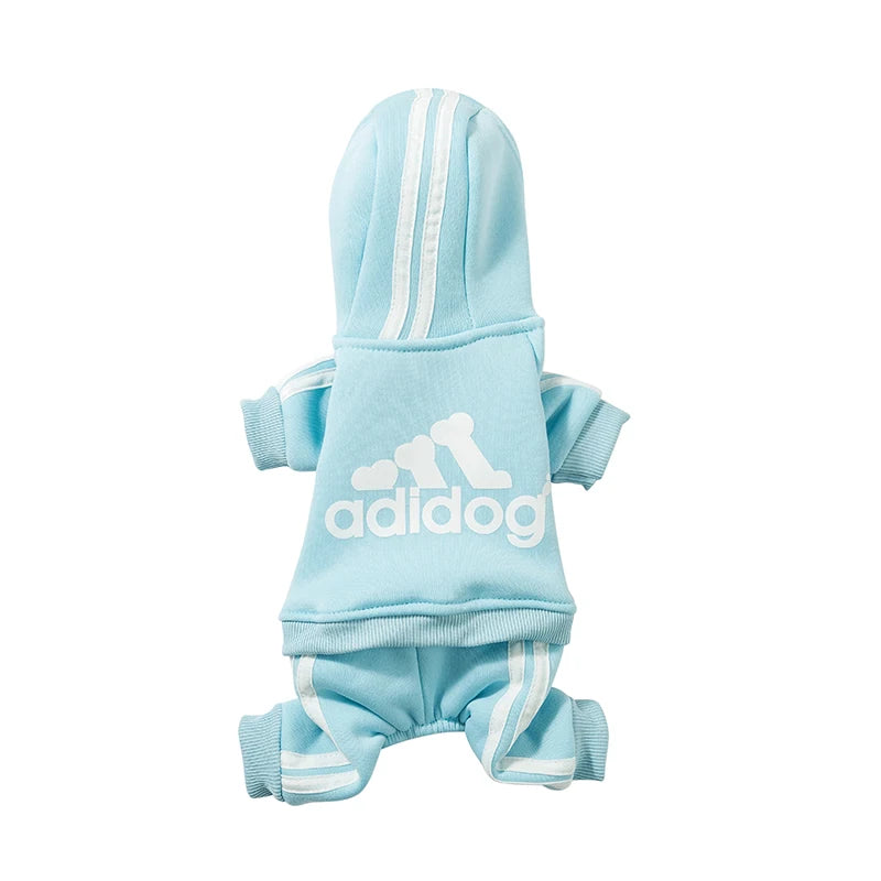 Adidog Dog Hoodie & Jumpsuit