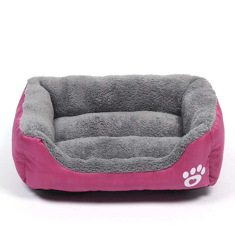 Large Washable Pet Bed & Cushion