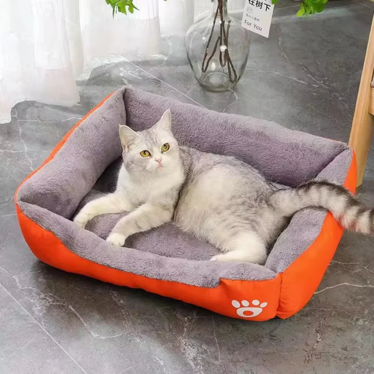 Colorful Waterproof Winter Pet House Bed