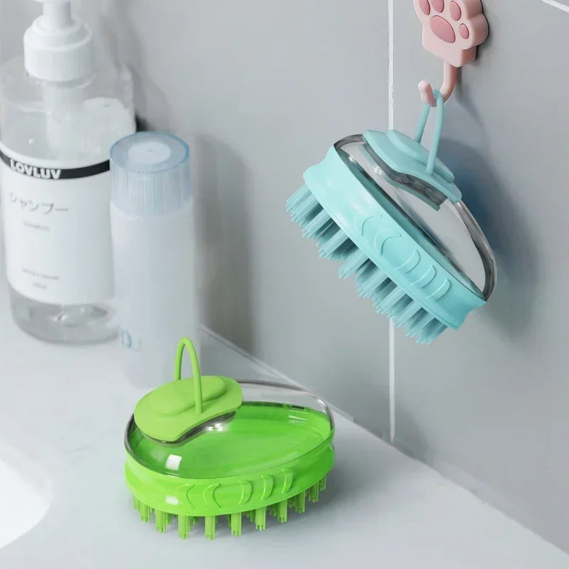 Dog Washing Massage Silicone Brush
