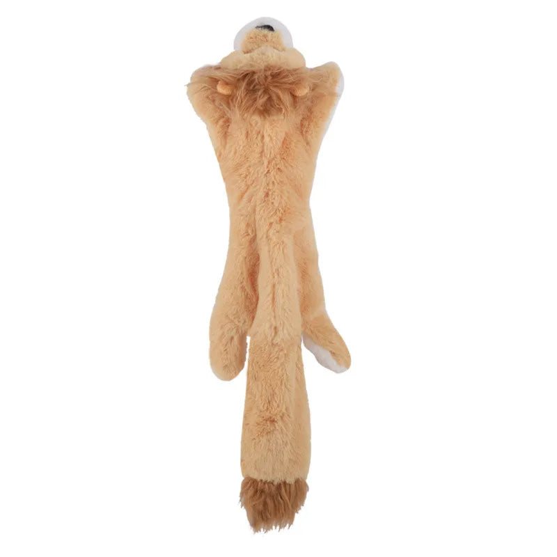 Plush Dinosaur Chew Toy for Dogs & Cats