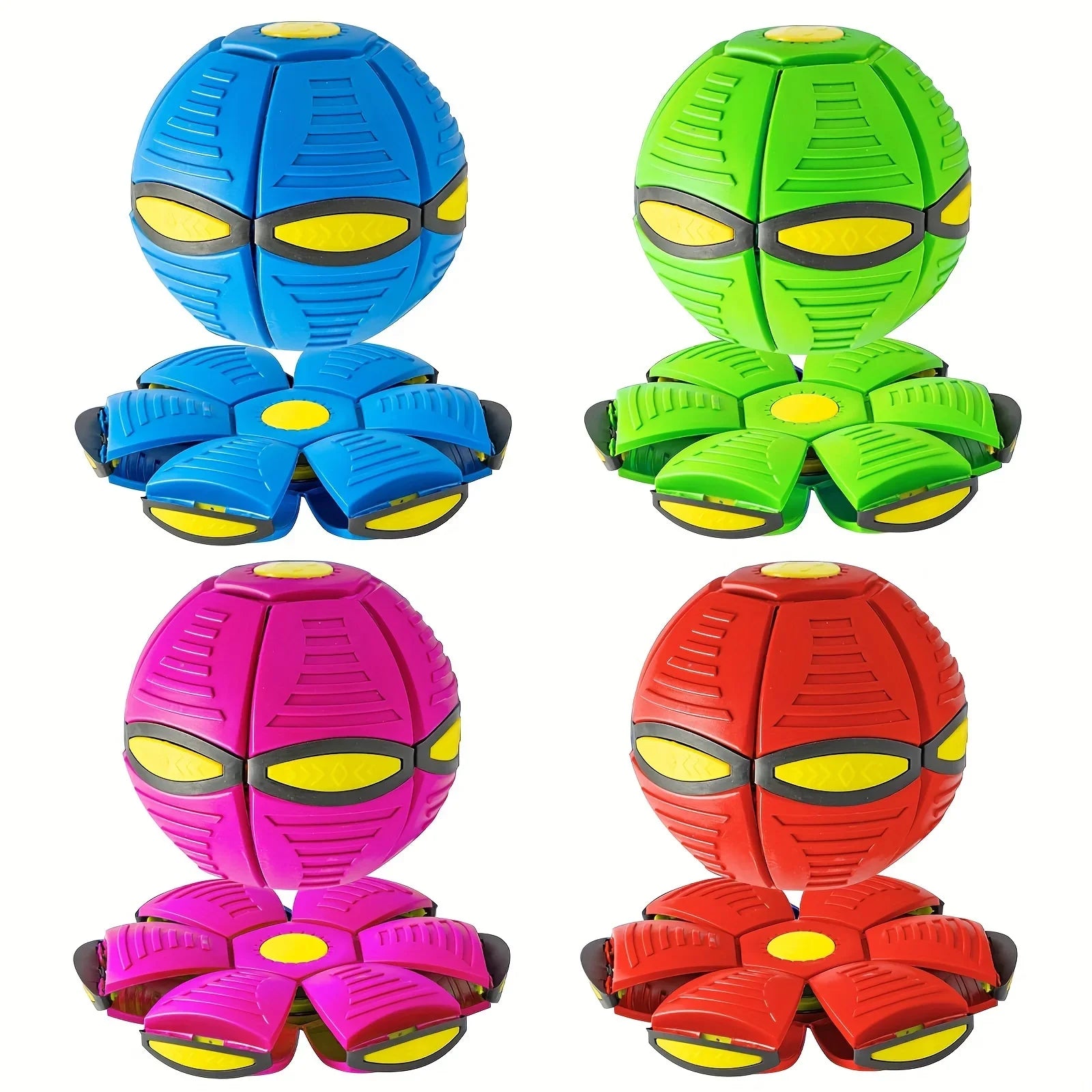 Flying Saucer Bouncing Dog Toy