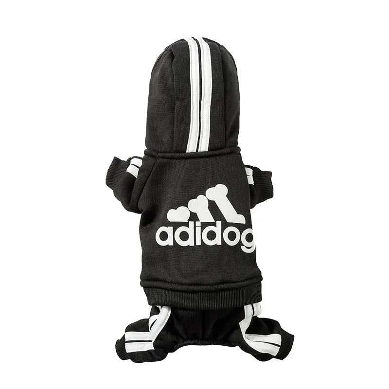 Adidog Dog Hoodie & Jumpsuit