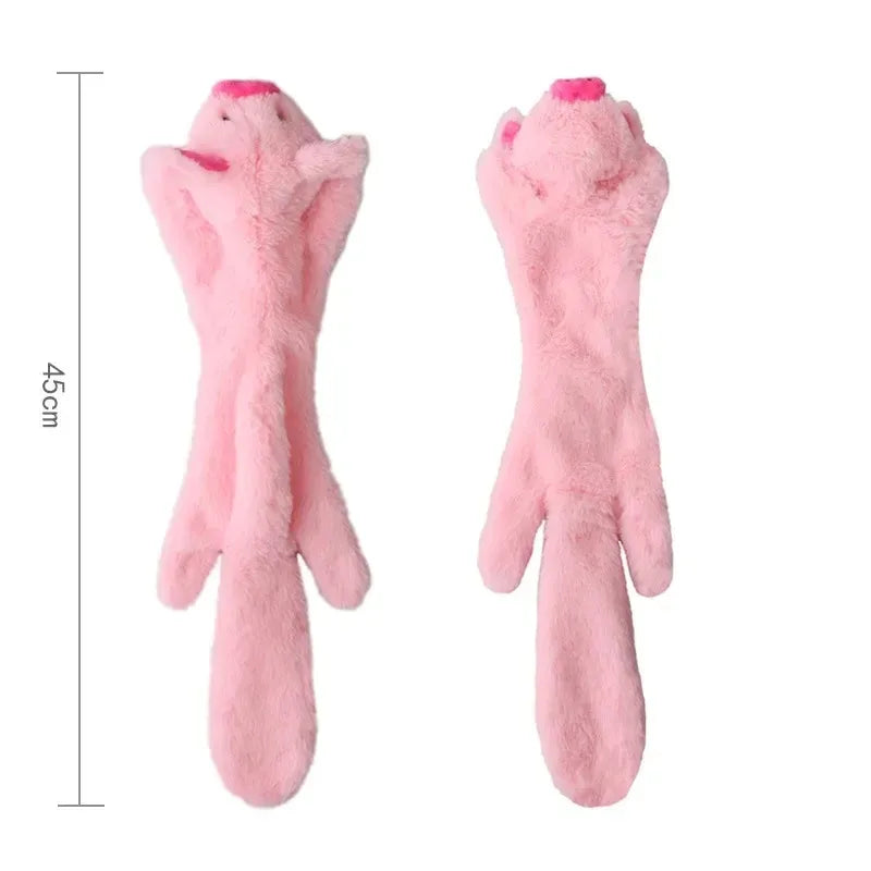 Stuffingless Squeaky Dog Chew Toy