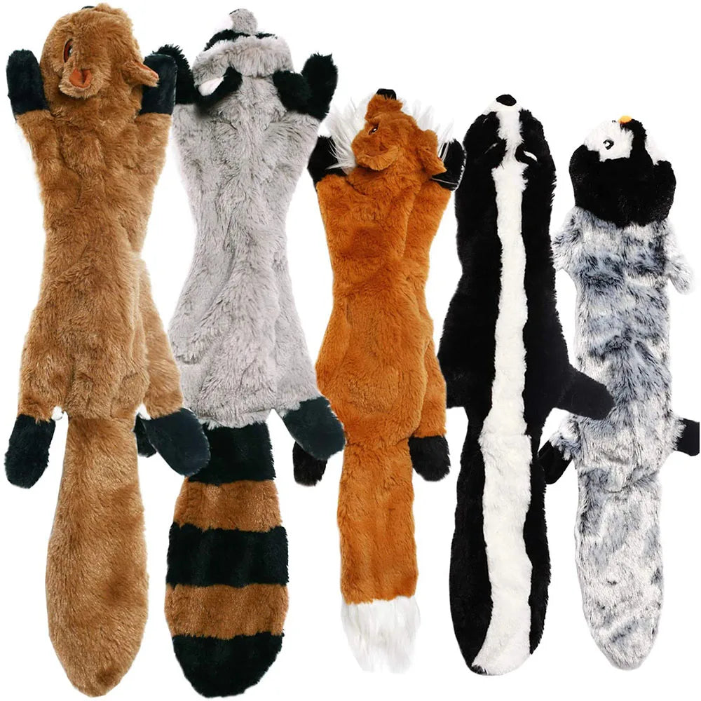 Stuffingless Squeaky Dog Chew Toy