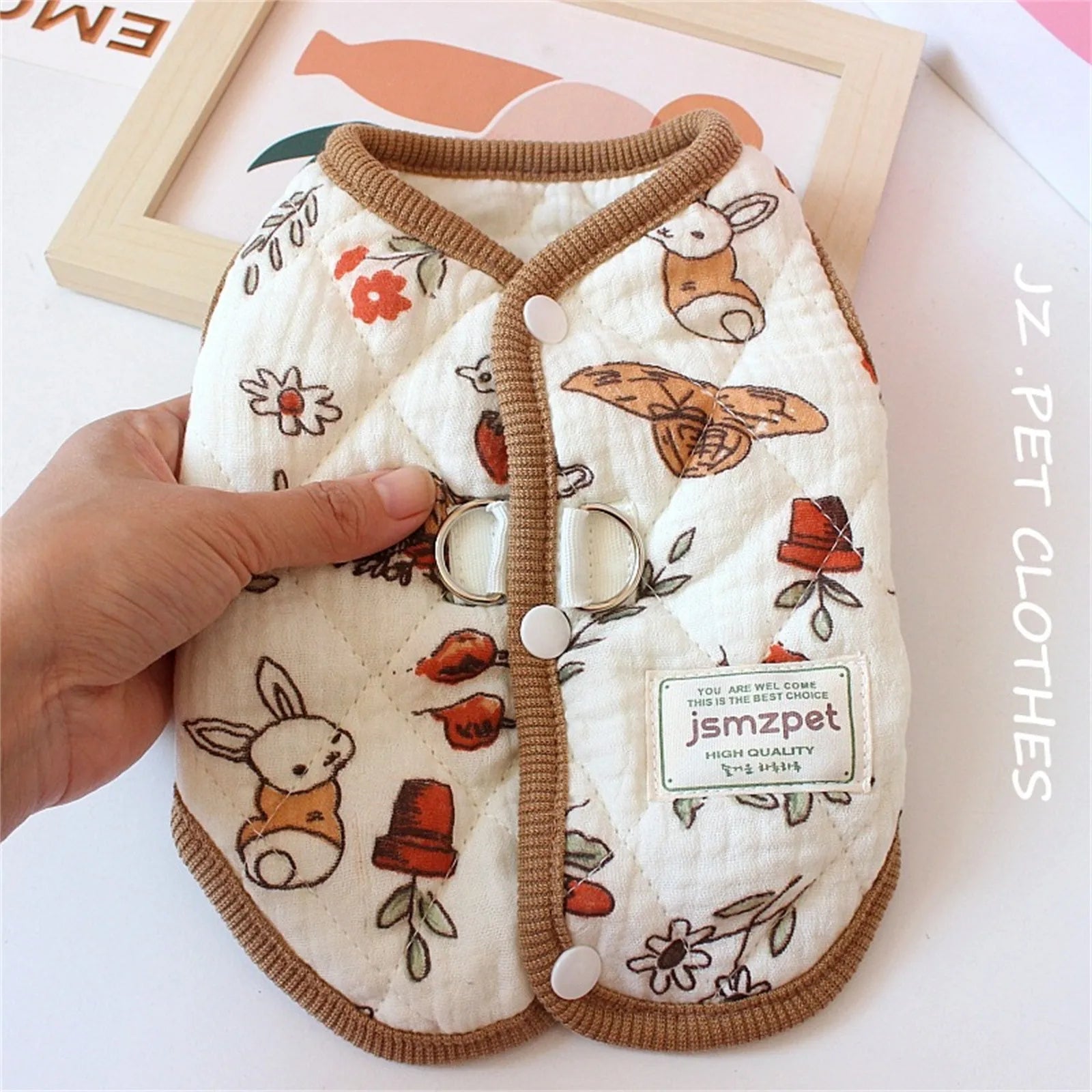 Cute Winter Warm Pet Dog Vest