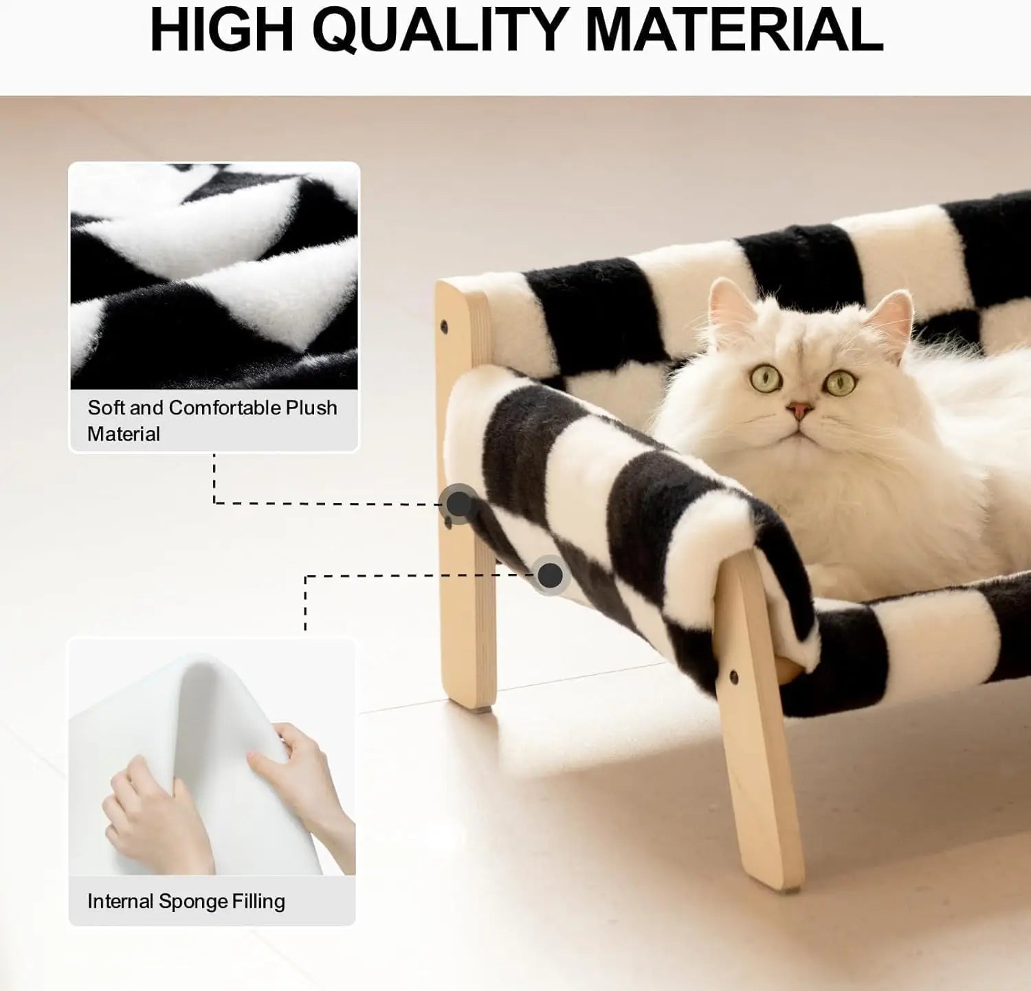 Mewoofun Cat Couch Bed