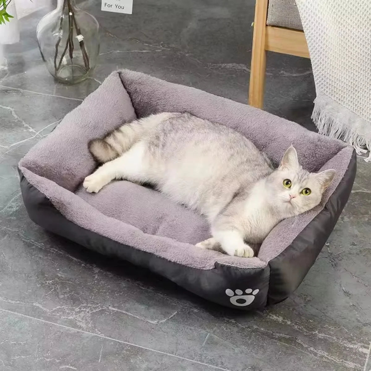 Colorful Waterproof Winter Pet House Bed