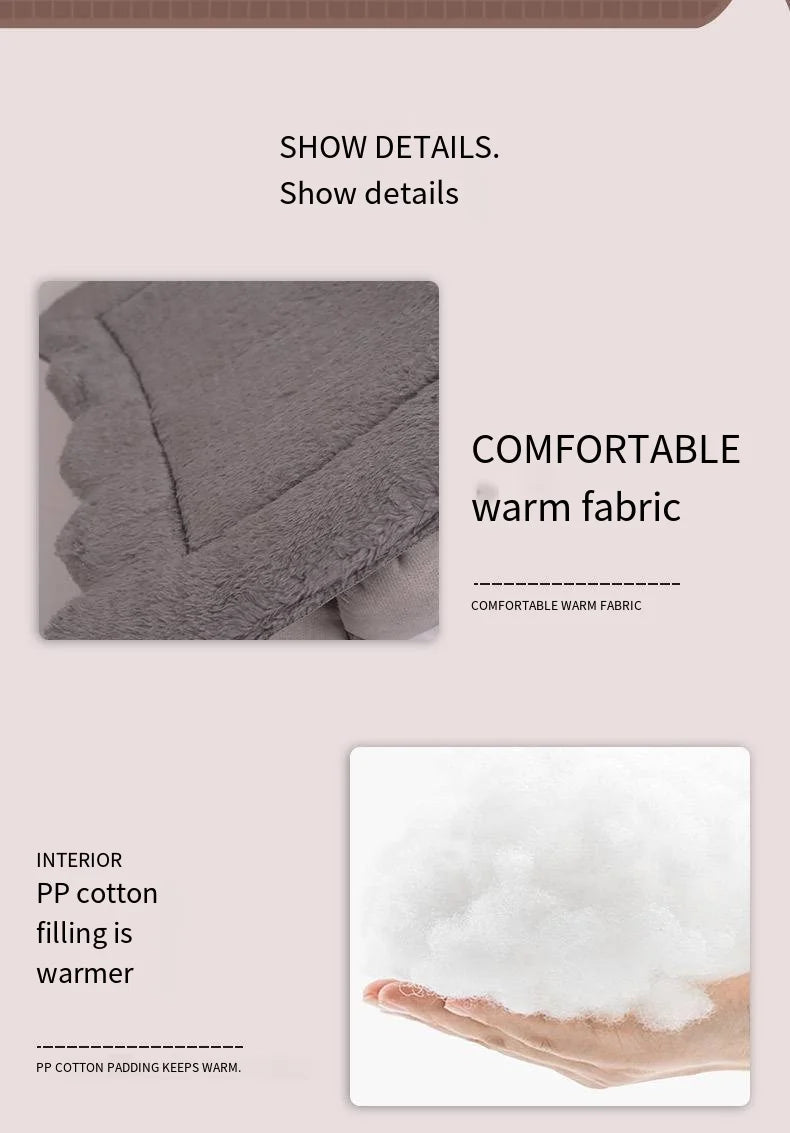 All-Season Indoor Pet Bed with Removable Cushion
