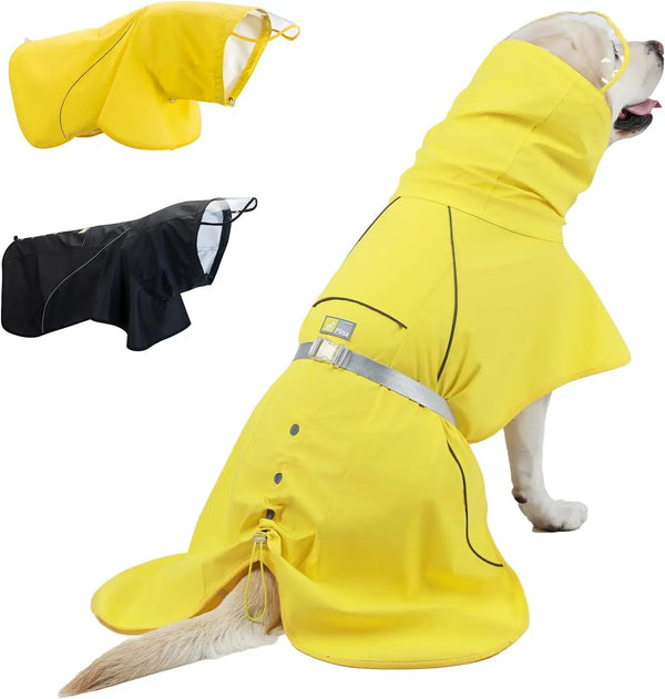 Waterproof Dog Raincoat with Hood