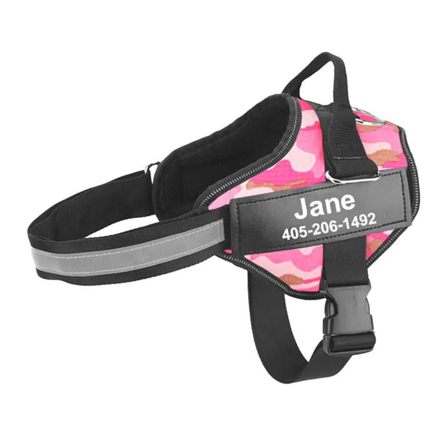 No-Pull Reflective Dog Harness